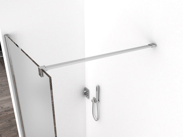 Wiesbaden Comfort inloopdouche melkglas