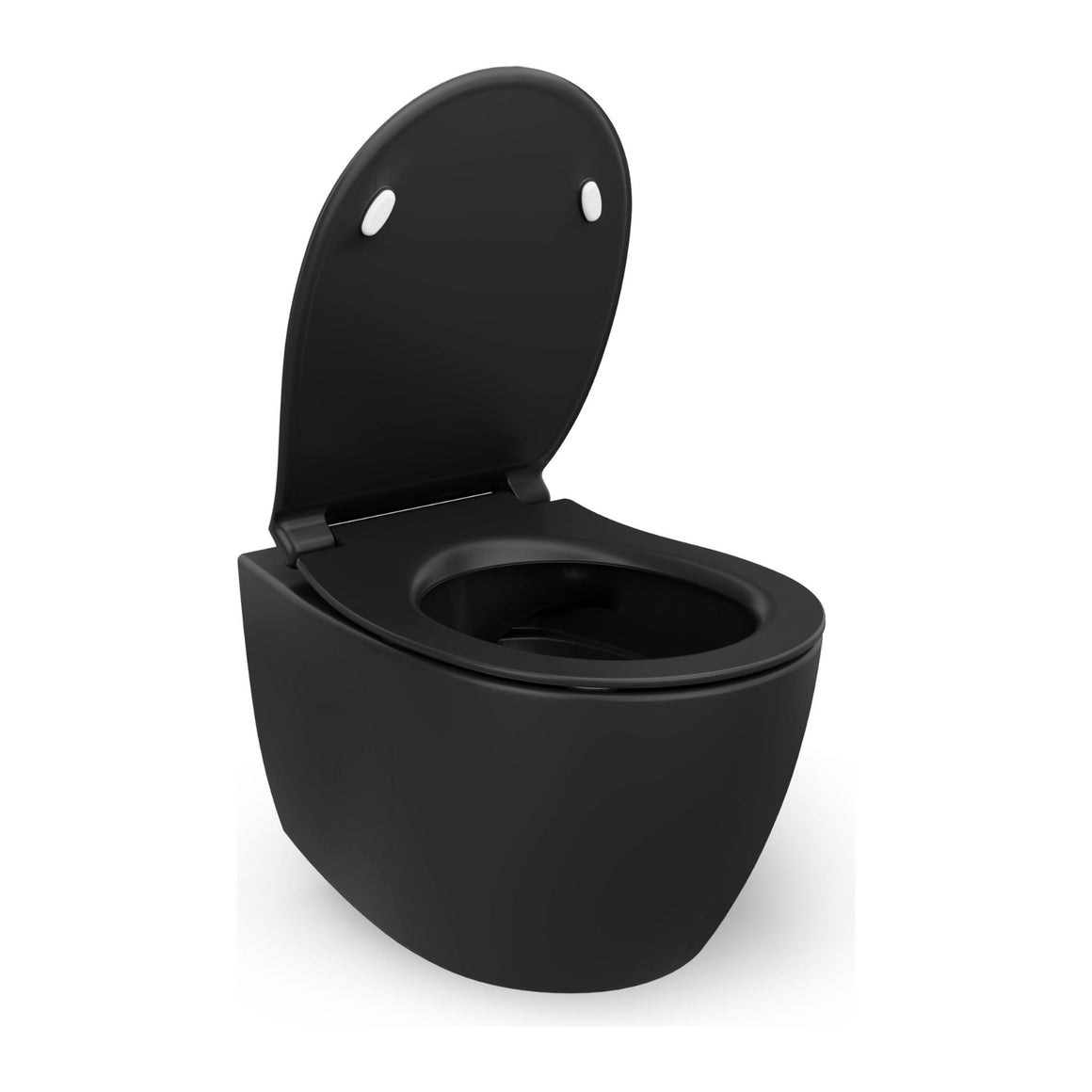 Isvea Sentimenti Hangtoilet - Zwart #variant_56361515745604
