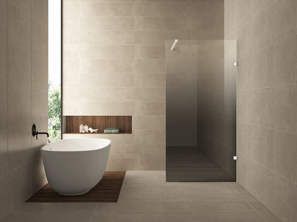 Moins douche à l'italienne droite 1000 x 2000 x 8 mm nano miroir fumé - vers verre clair/blanc mat
