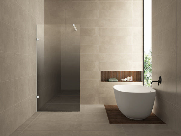 Moins douche de passage gauche 1000 x 2000 x 8 mm nano miroir fumé vers verre clair/blanc mat