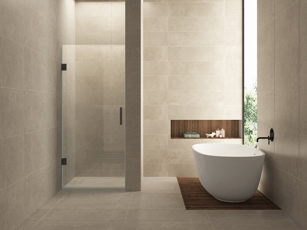 Moins nisdeur 1000 x 2000 x 8 mm verre nano clair/bronze gunmetal