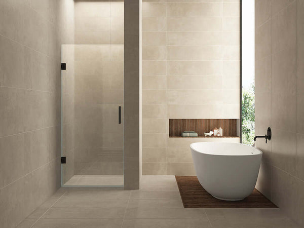 Nisdeur Wiesbaden Moins 80x200 cm 8 mm Nano Verre Clair Mat Noir