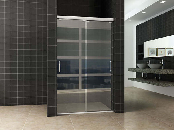 Porte coulissante double Niss Wiesbaden 2 pièces 140X200 cm, revêtement nano 8 mm
