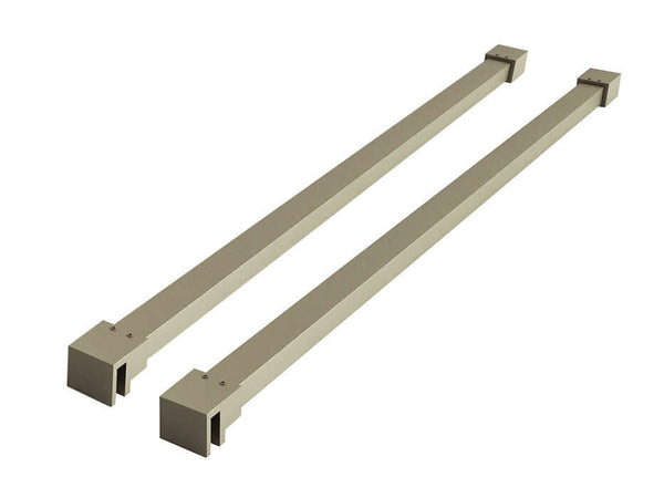 Barre de stabilisation mince Wiesbaden 120 Cm en laiton doré (2X)
