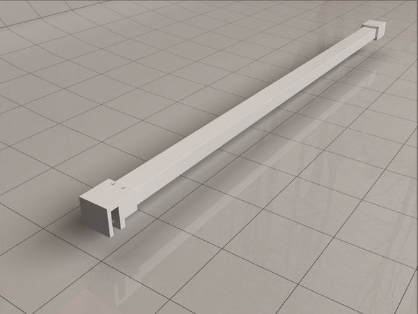 Barre de stabilisation fine 120 cm mat blanc