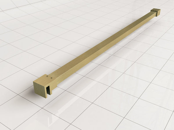 Barre de stabilisation fine 120 cm laiton brossé