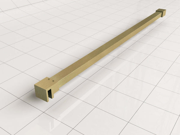 Barre de stabilisation mince 120 cm laiton or Wiesbaden
