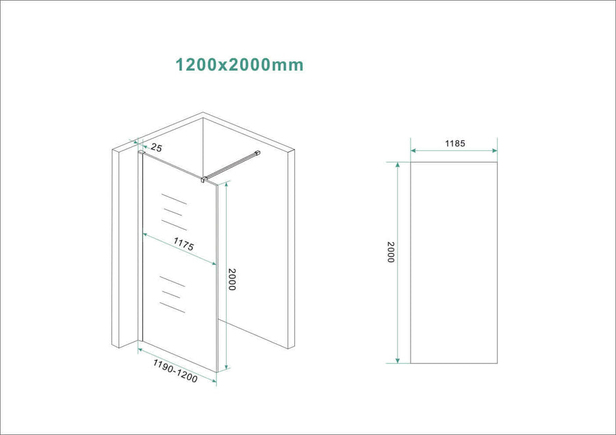 Slanke glasplaat Wiesbaden 120X200 Cm in Nano Vintage Bronze Glas