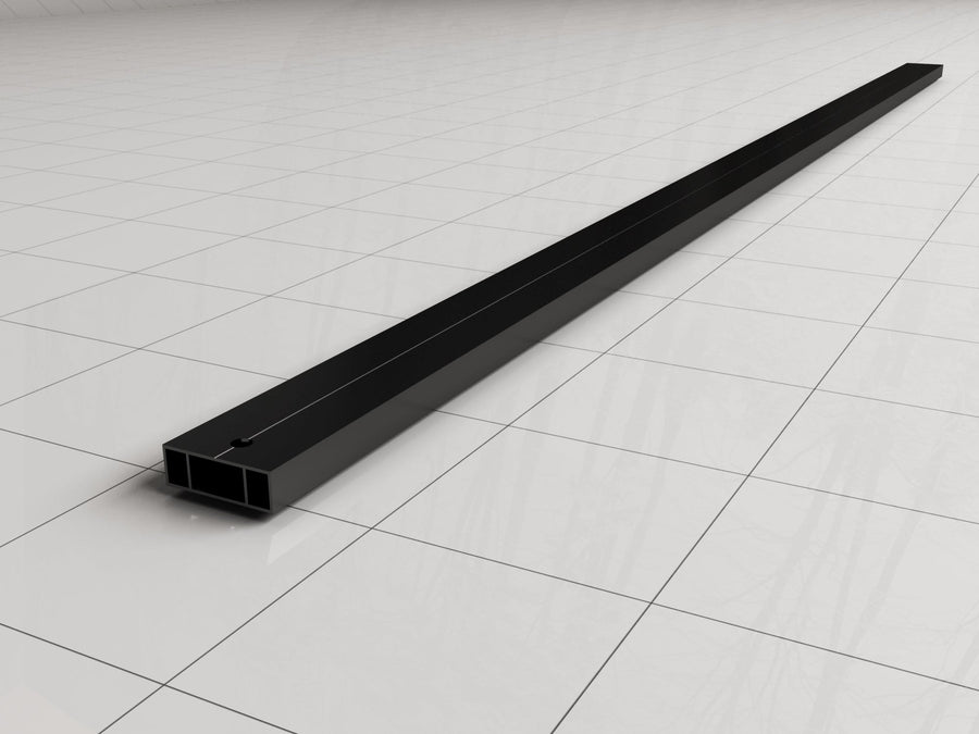 Horizon stabilisatiestang 120cm voor inloopdouche mat zwart