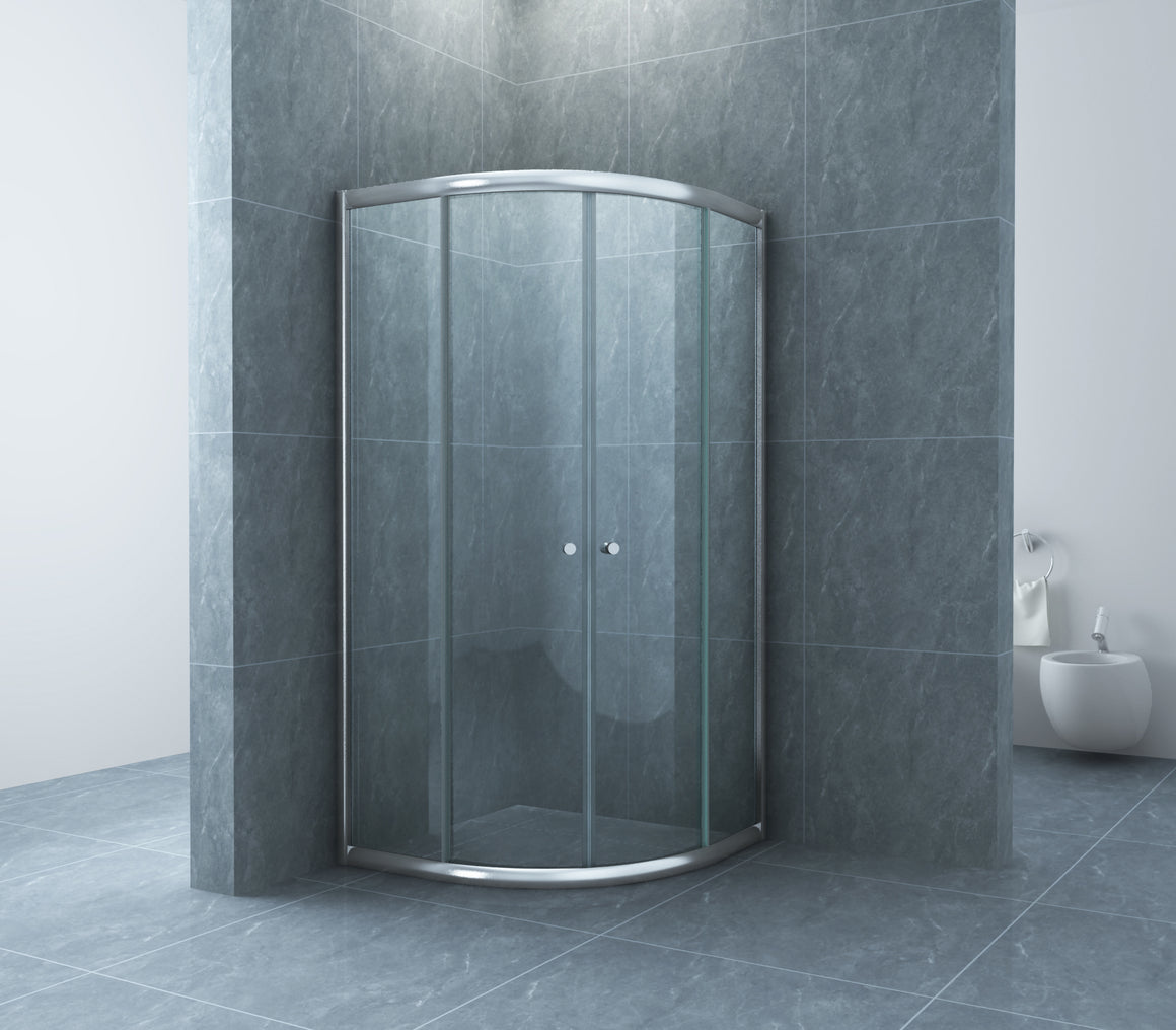 Xellanz Eco kwartronde cabine 90 x 90 cm - sfeerfoto