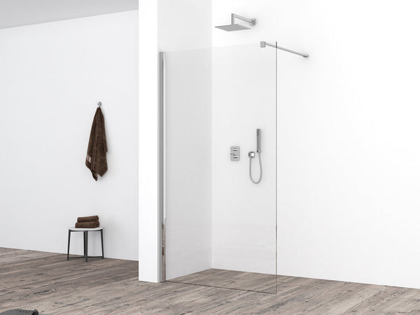 Douche à l'italienne Comfort 1000 x 2000 x 10 mm verre nano clair/chrome