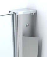 Douchewand van 140 x 200 cm Wiesbaden met 8 mm nanocoating