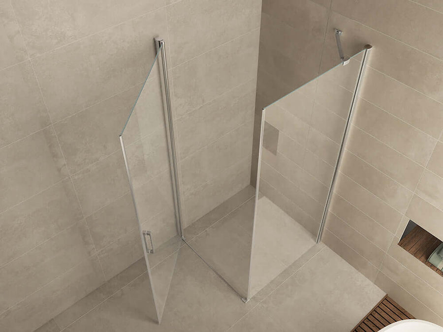 Draaideur Douchecabine Wiesbaden 100x100 cm 8 mm Nano Coating