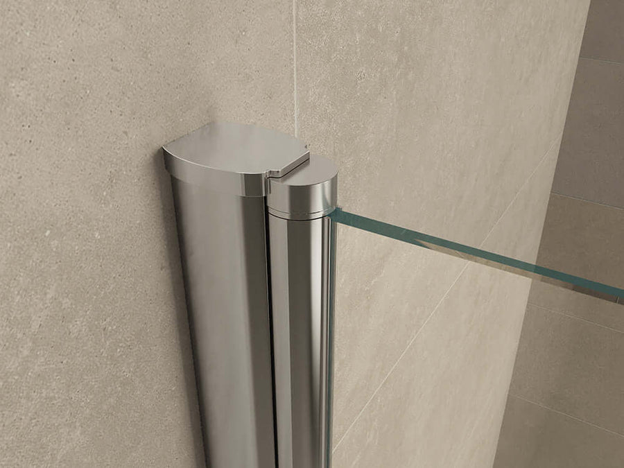 Douchecabine met dubbele draaideur Wiesbaden 90X90Cm met 8 mm nanocoating