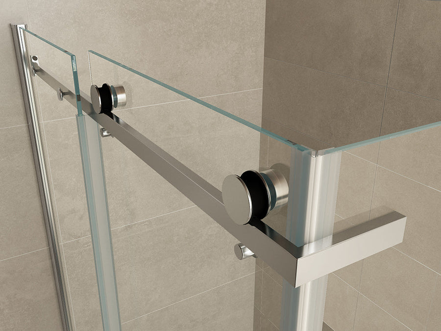 Rechthoekige Schuifdeur Douchecabine Wiesbaden 120x80 cm 8 mm Nano Coating