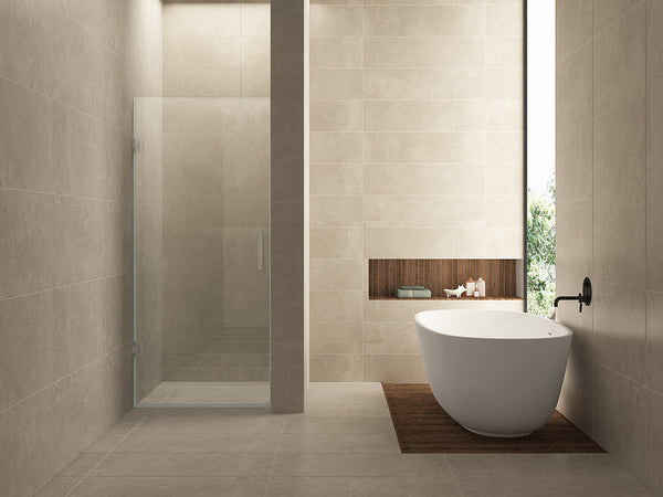 Minder Nisdeur Wiesbaden Sans Profil 100X200Cm avec Revêtement Nano 8Mm