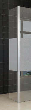 Profil d'angle paroi latérale Wiesbaden avec bande centrale 35X200 Cm, 10Mm Nano