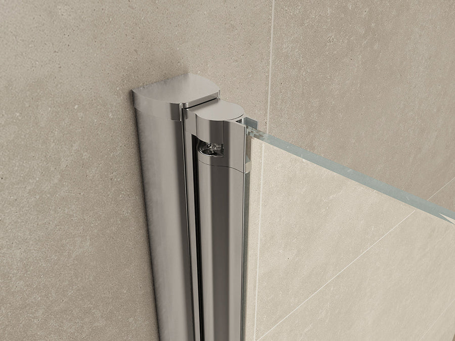 Wiesbaden Klappbare Seitenwand 40 cm mit Wandprofil Nano 10 mm
