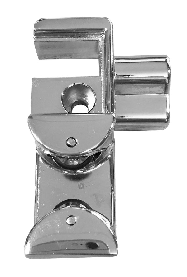 guide de porte en métal chromé porte gauche