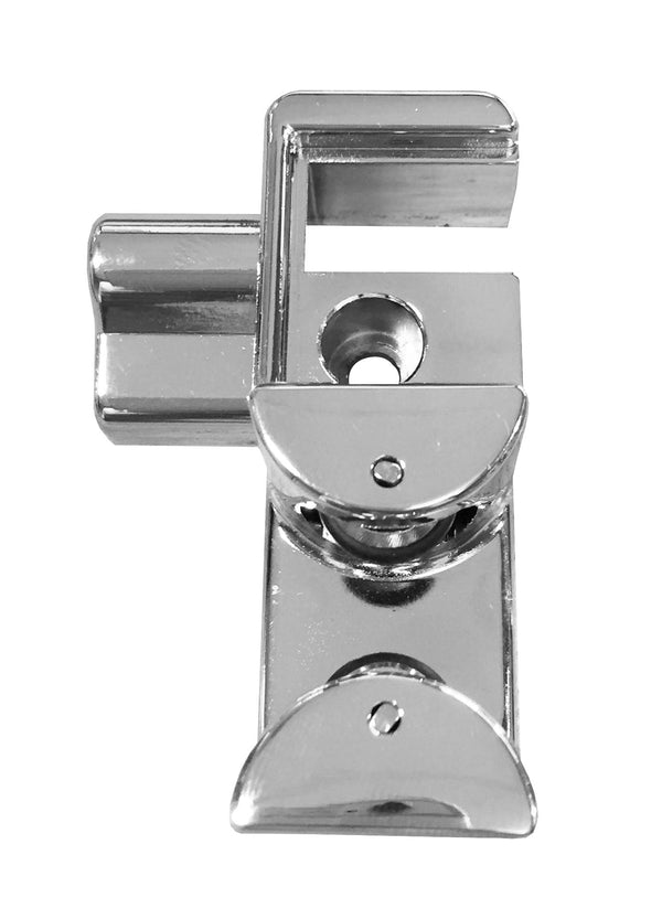 guide de porte en métal chromé porte droite