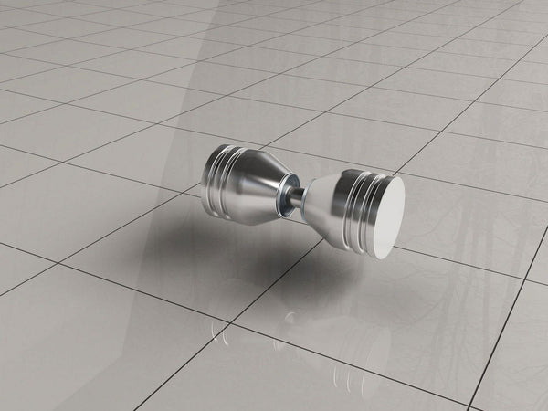 Bouton de porte type 2 chrome