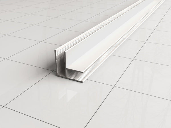Profilé d'angle mince 2000 x 10 mm blanc mat