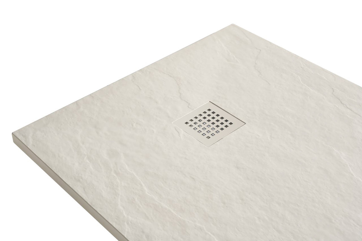 Wiesbaden Stonea douchebak beige - detailfoto