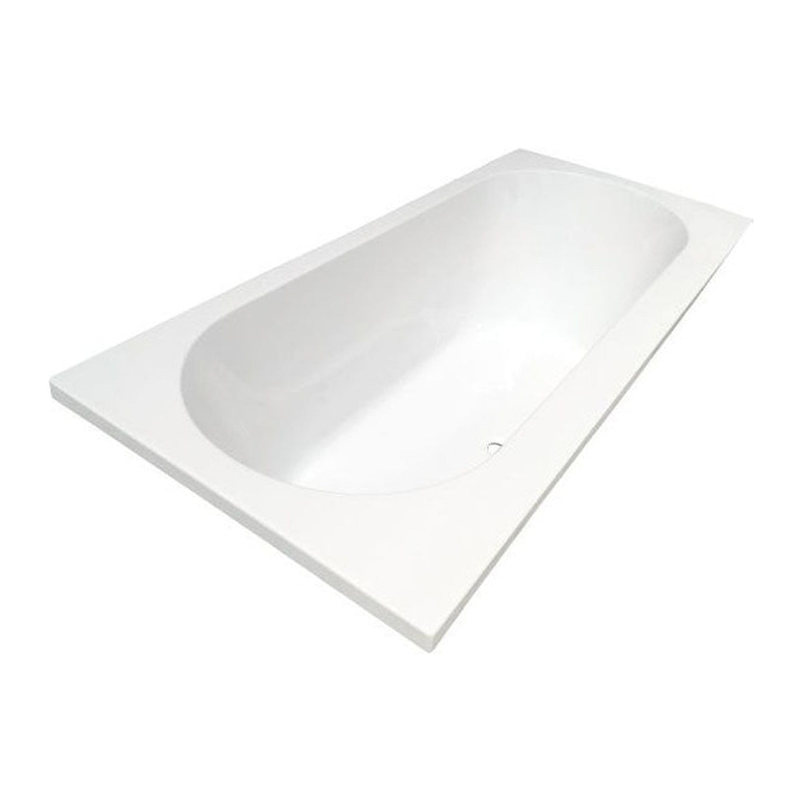 Xellanz Portus RD duo inbouwbad 190x90 glans wit - productfoto