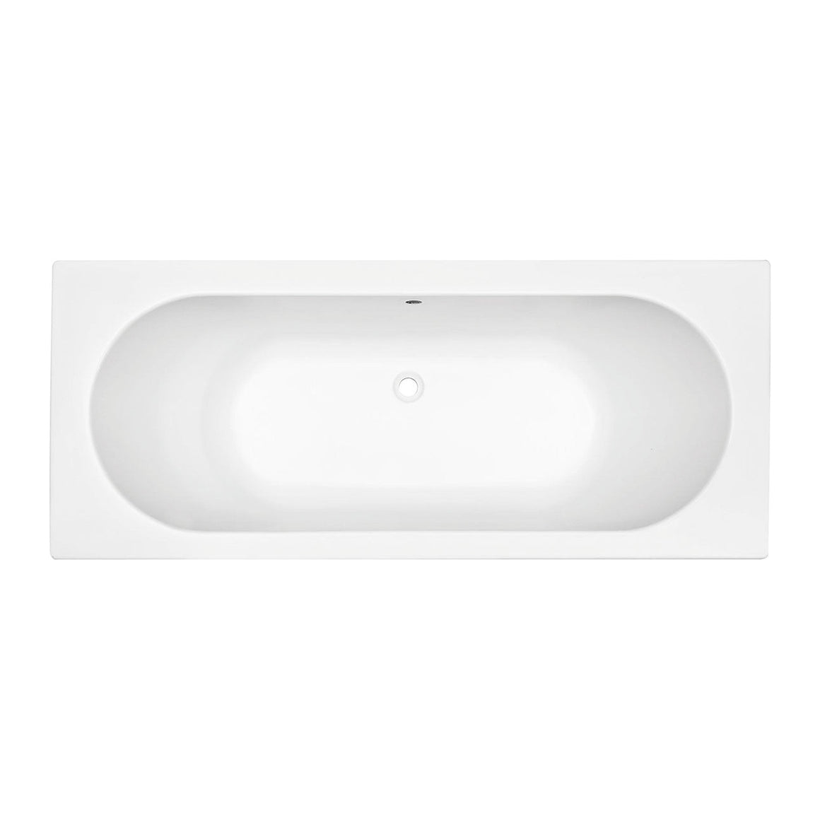 Xellanz Portus RD inbouwbad 170x70 glans wit - productfoto