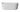 Wiesbaden Rivi half vrijstaand ligbad acryl met waste 170 cm / Glans wit - productfoto