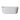 Wiesbaden Rivi half vrijstaand ligbad acryl met waste 180 cm / Glans wit - productfoto