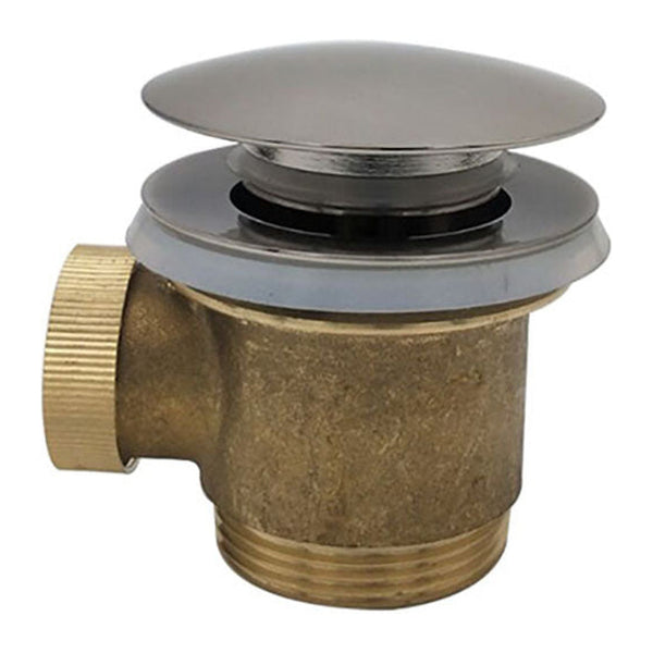 Caral Clickwaste Ablaufstopfen freistehende Badewanne 1 1/2" gebürsteter Stahl