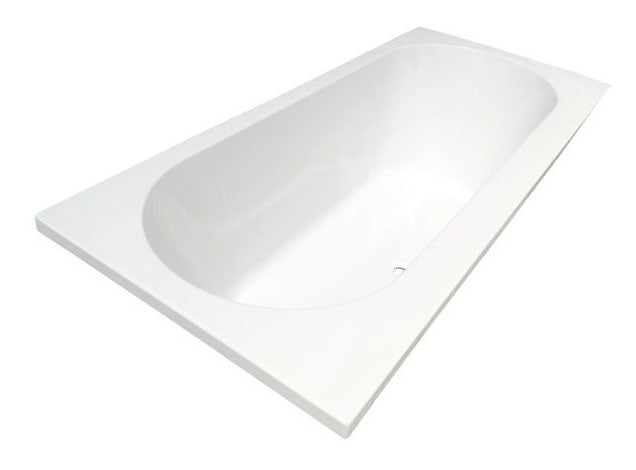 Xellanz Portus RD duo inbouwbad 190x90 glans wit - productfoto