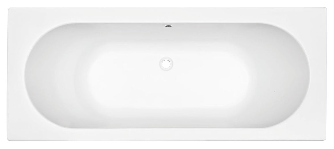 Xellanz Portus RD inbouwbad 170x70 glans wit - productfoto