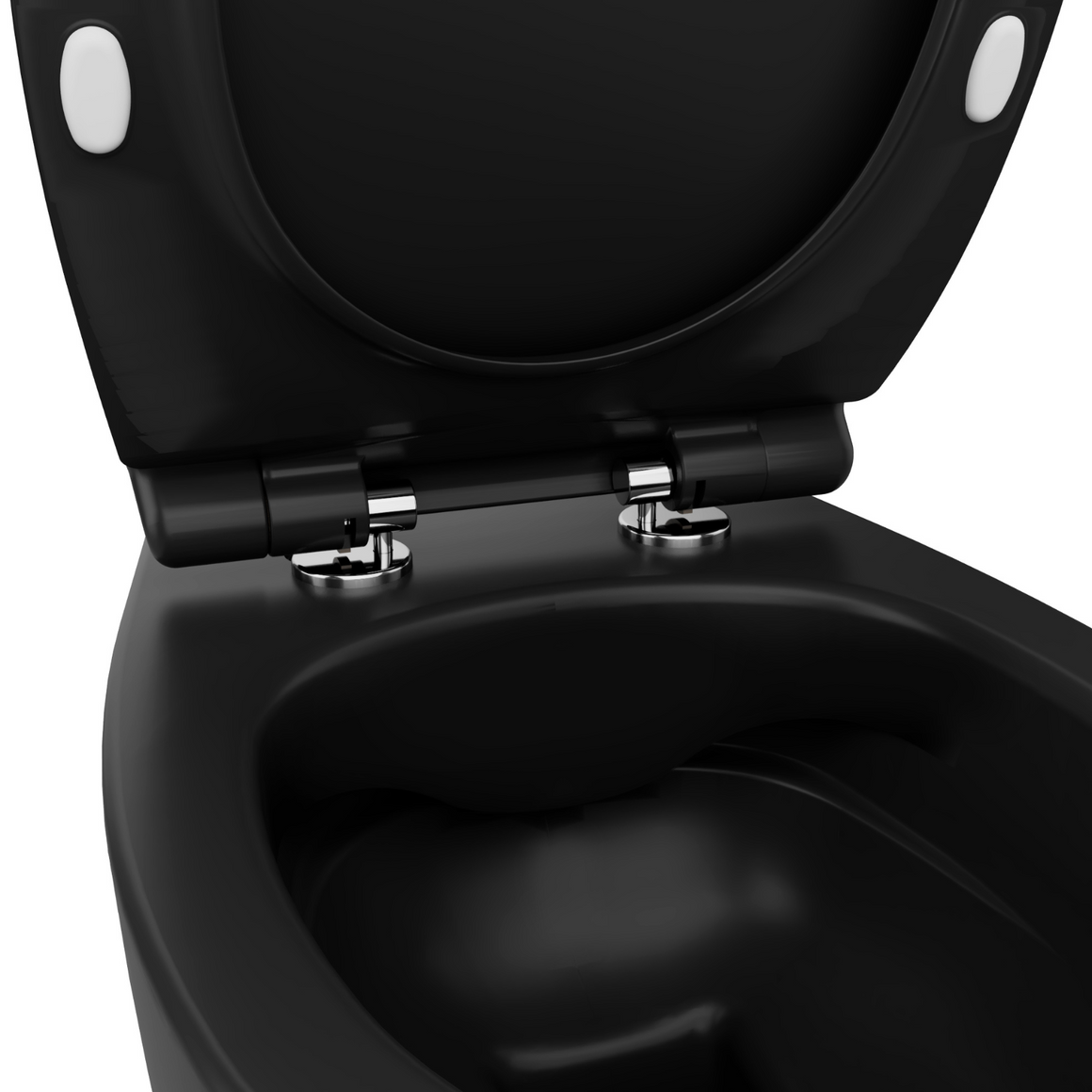 Isvea Sentimenti Hangtoilet - Zwart #variant_56361515745604