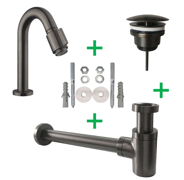 Caral Victoria couronne de robinet en fonte gunmetal