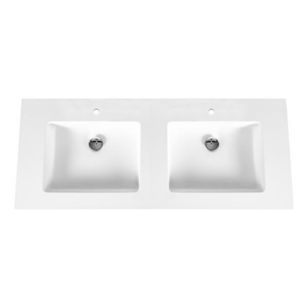 ALONI Solid Surface Dubbele Wastafel