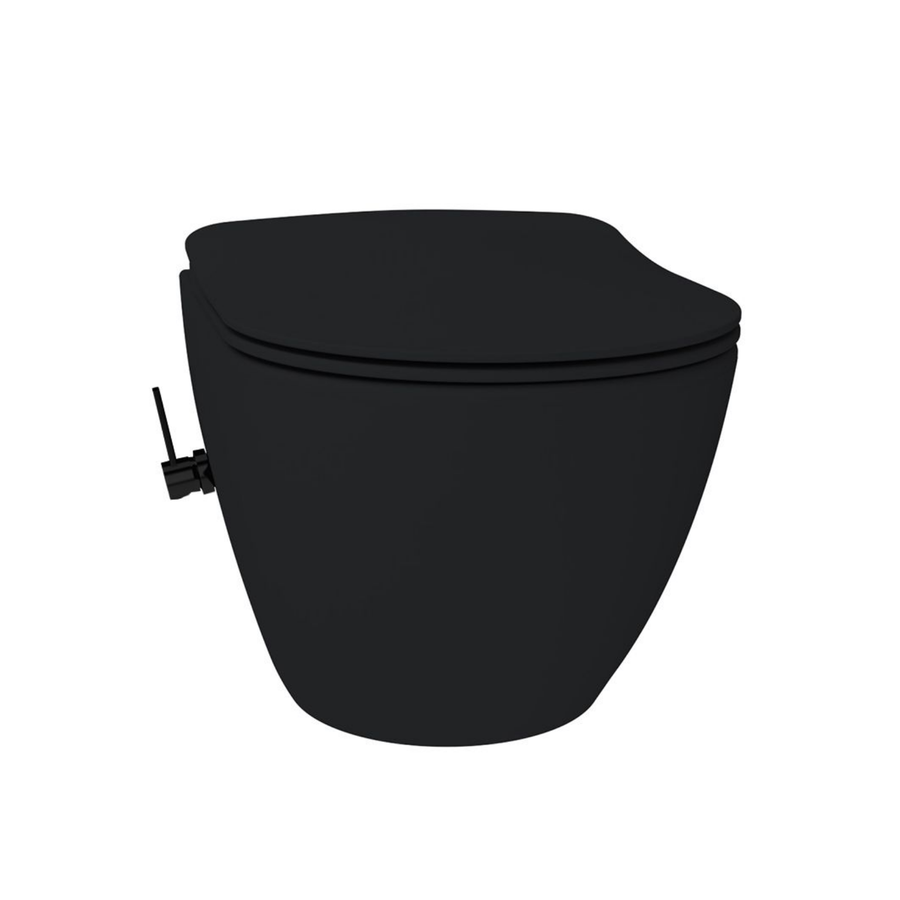 Creavit Rimoff hangtoilet / ophang WC met bidet – warm/koud water