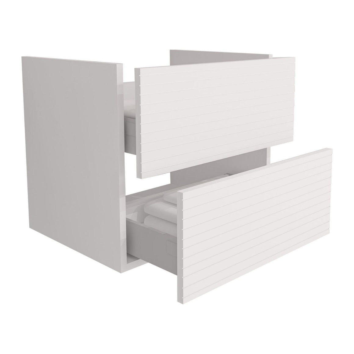 Aloni Elite wastafelonderkast – Softclose – Mat wit 60 cm #kleur_mat-wit