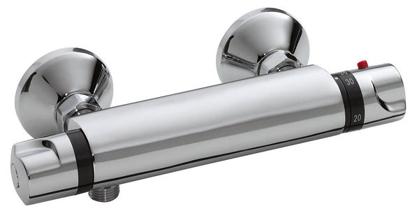 Universelle thermostatische Duscharmatur 15cm Chrom