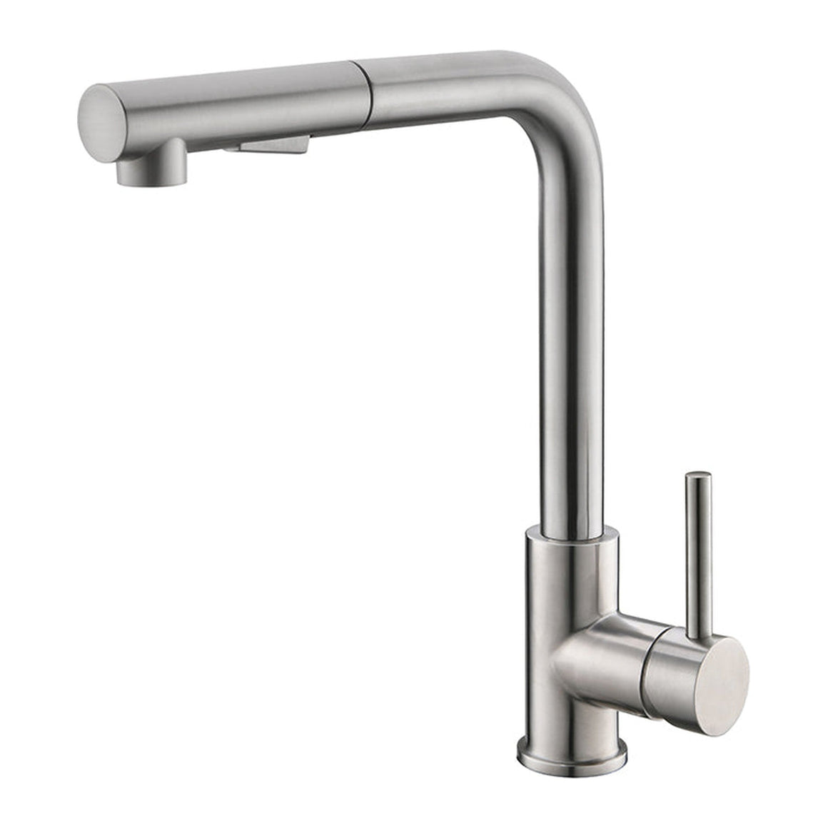 Reno Twenty keukenkraan met coldstart en uittrekbare handdouche geborsteld RVS