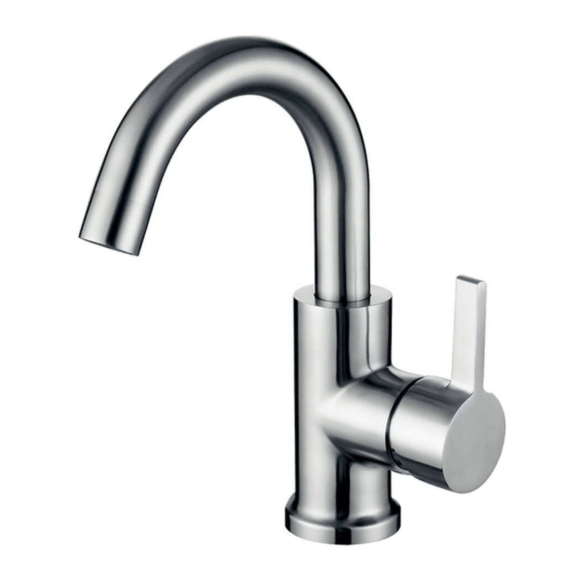 Xellanz Wes wastafelkraan geborsteld RVS 24.3712 – productfoto