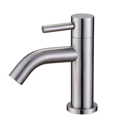 Wiesbaden 304 fonteinkraan 1/2" geborsteld RVS - productfoto