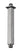 Wiesbaden 304 douchearm met plafondbevestiging vierkant 20 cm geborsteld RVS - productfoto