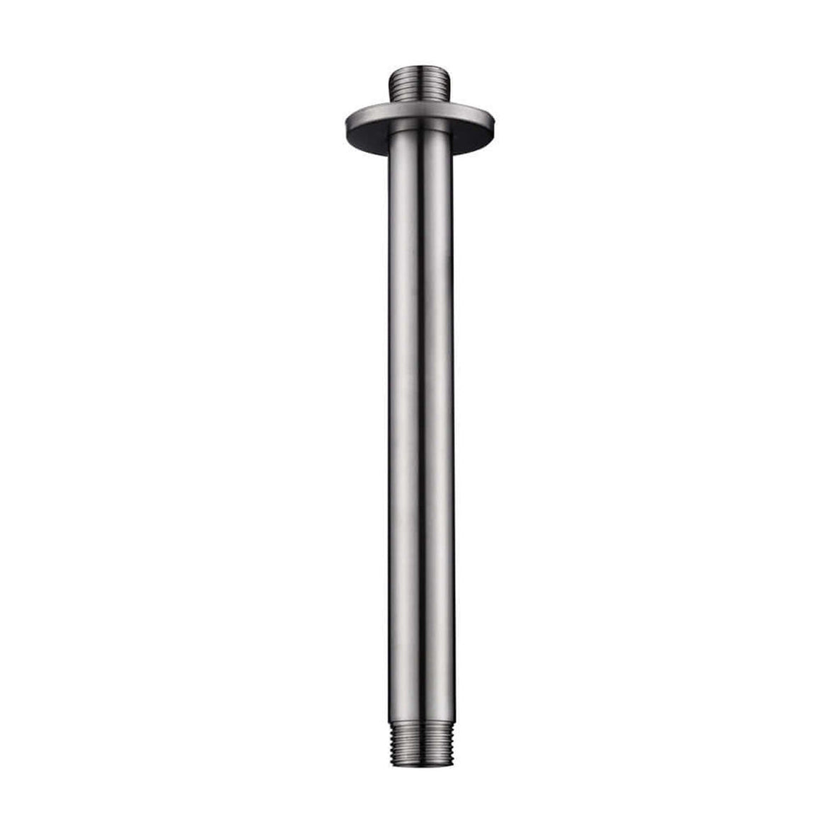 304 douchearm met plafondbevestiging rond 20 cm geborsteld RVS