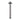 304 douchearm met plafondbevestiging rond 20 cm geborsteld RVS