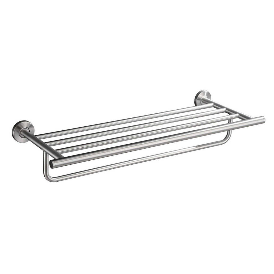 304 handdoekhouder met planchet 60 cm RVS