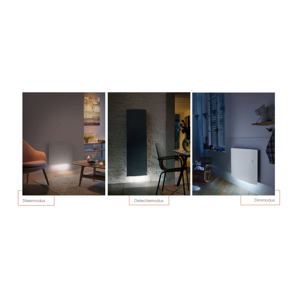Atlantic Elektrische wandradiator – Met stekker & programma