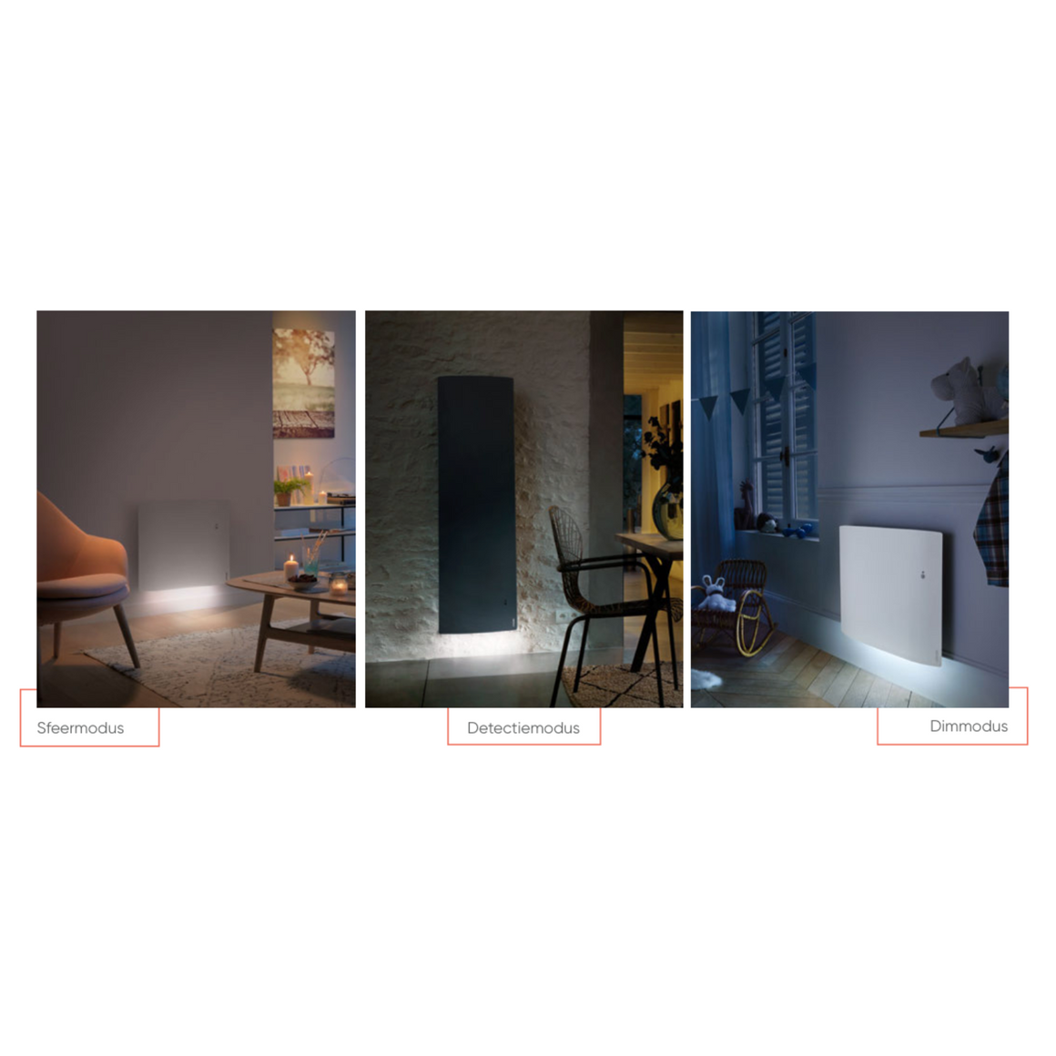 Atlantic Elektrische wandradiator – Met stekker & programma
