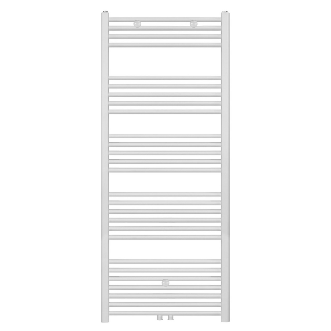 BELRAD Badkamer Radiator Mat Wit Geborsteld – Middenaansluiting